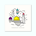 Printed Canvas Artwork ( Ramadan Karem )